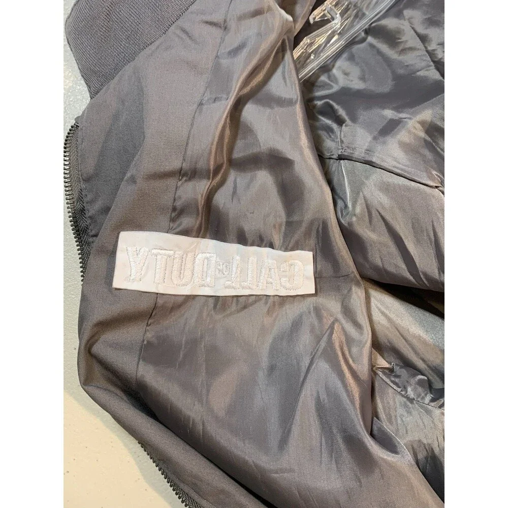 Call Of Duty Black Ops Cold War 2020 Limited Edition Members Only Jacket XL Gray - Picture 12 of 16